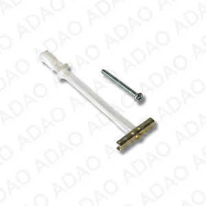 SPANDER P/ GYPSUM TOGGLER 1/4" - C/TORNILLO